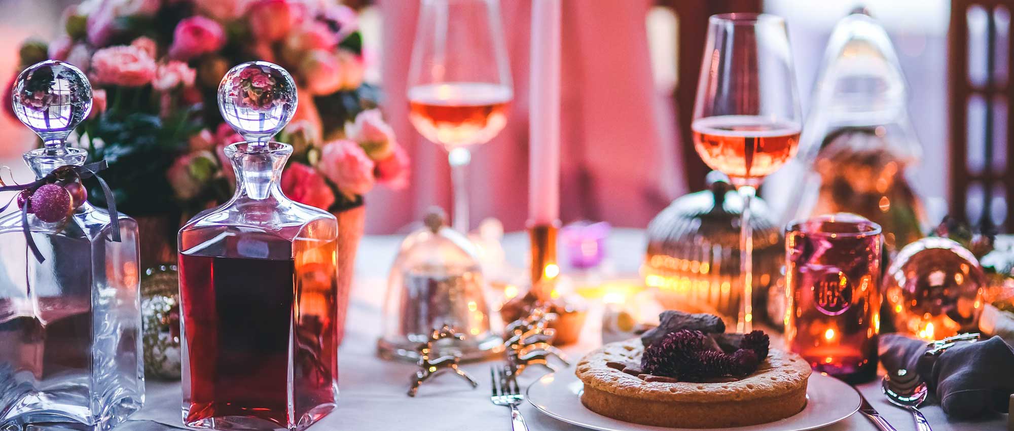 ¿Qué postres van con vino rosado? 